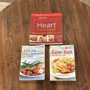 Betty Crocker & American Heart Association Healthy Heart Cookbook Set